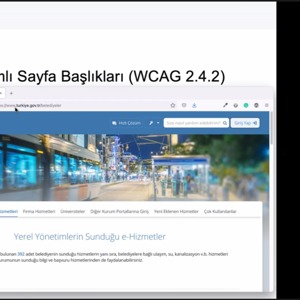 Directorate General's "Web Accessibility Standards Trainings" Continues - fotoğraf 3