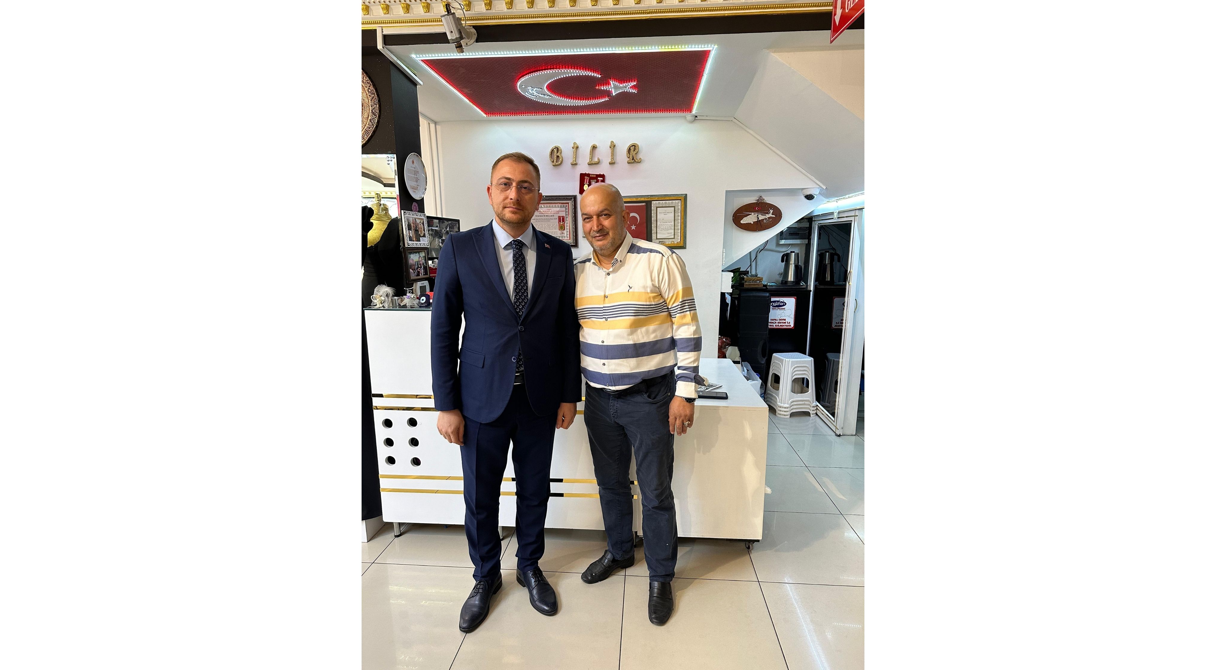 Gazimizi İş Yerinde Ziyaret Ettik