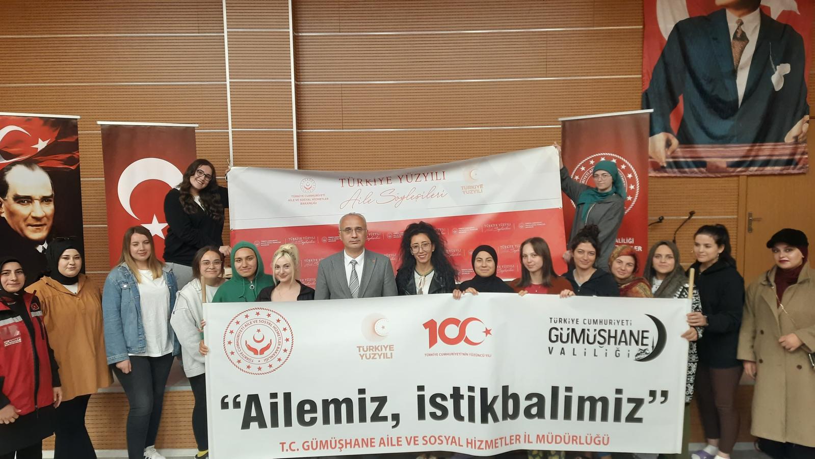 "Ailemiz, İstikbalimiz, Güçlü Birey, Güçlü Aile, Güçlü Toplum"