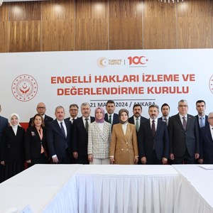 Minister of Family and Social Services Göktaş attended the Monitoring and Evaluation Board Meeting on the Rights of Persons with Disabilities - fotoğraf 3