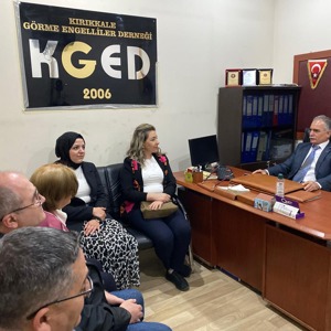 "10-16 Mayıs Engelliler Haftası" kapsamında, İl Müdürümüz Sayın Çiğdem AÇIKYILDIZ KAZEL Dernek ziyaretinde bulundu. - fotoğraf 1