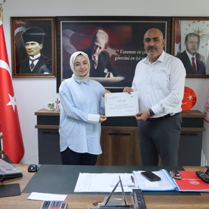 İl Müdürümüz Abdulbari AKSOY Tarafından Teşekkür Belgeleri Takdim Edildi. - fotoğraf 1