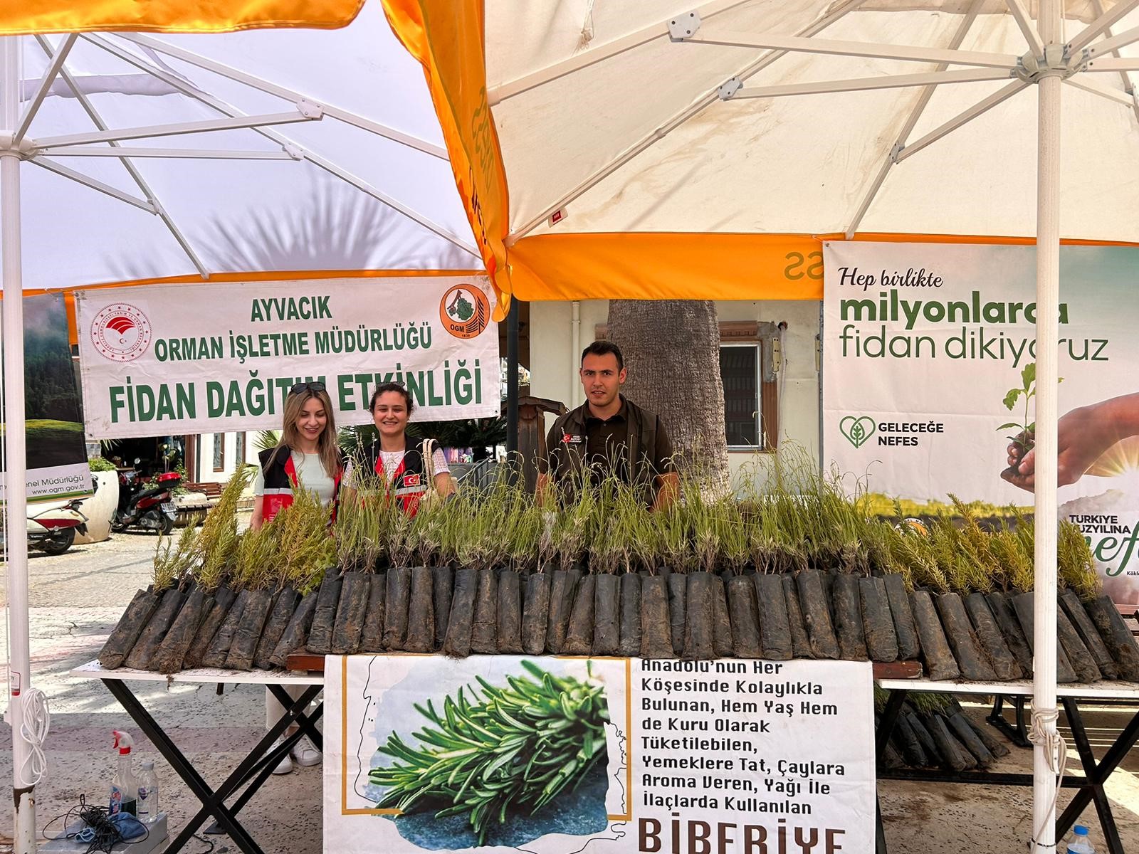 Fidan Dağıtım Etkinliğine Katıldık