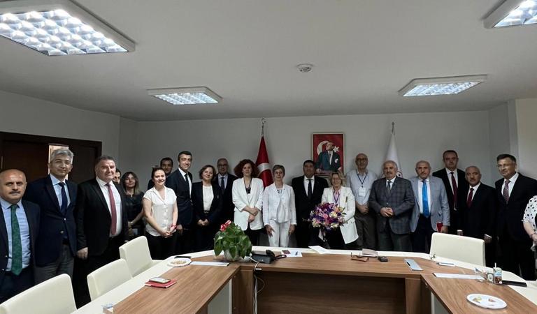 Gürcistan Maliye Bakanlığı Heyetinin Başkanlığımızı Ziyareti
