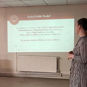 Doğanyurt İlçemizde Kadına Yönelik Şiddet ve Erken Yaşta Zorla Evliliklerle Mücadele Eğitimi - fotoğraf 1