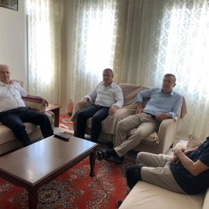 #KurbanBayramı ve #BabalarGünü vesilesiyle Devletimizin bekâsı uğruna canını ortaya koyan Kıbrıs Gazimiz Fikri KALKAN’ı İl Müdürümüz Naci YILMAZ ile birlikte ziyaret ettik. - fotoğraf 2