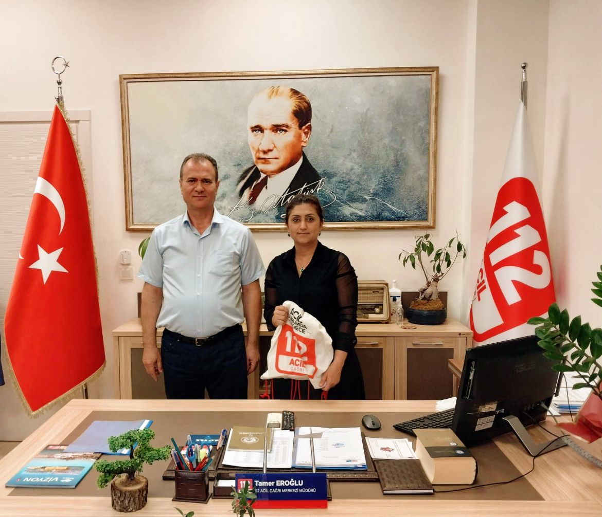 112 Acil Çağrı Merkezi Müdürlüğüne Ziyaret