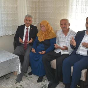 Kurban Bayramı münasebetiyle Şehit  Ailesi ziyareti. - fotoğraf 1