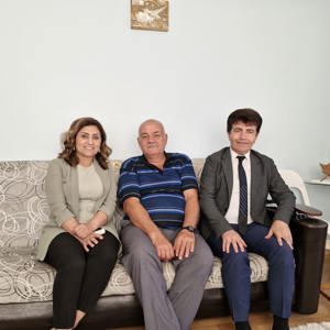 Gazimiz Sinan ATKALE'nin Kıymetli Ailesine Ziyaret - fotoğraf 1