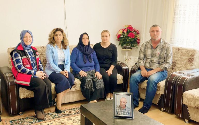 Gazimiz Ahmet ÇAVDAR'ın Kıymetli Ailesine Taziye Ziyareti