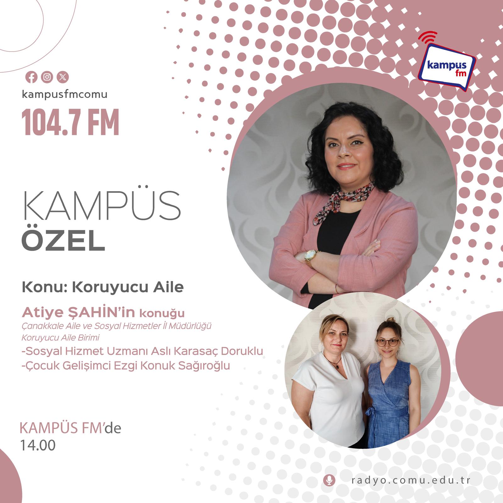 “Kampüs Özel” Programına Konuk Olduk