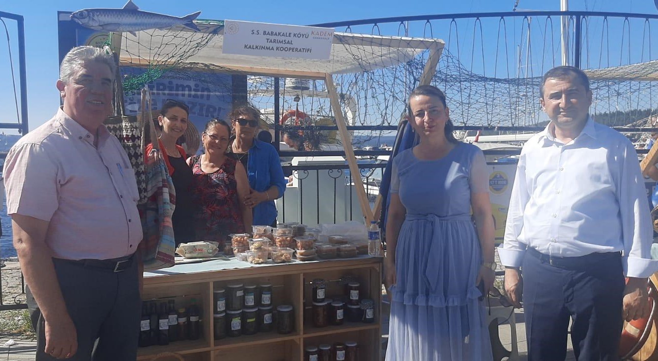 1 Temmuz Kabotaj Bayramı Programı Kapsamında Kadın Üreticilerimizin Stantlarını Ziyaret Ettik
