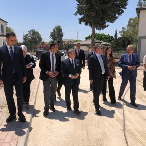 Aile ve Sosyal Hizmetler Bakan Yardımcımız Sayın Zafer Tarıkdaroğlu, yapımı tamamlanan çocuk evleri sitesimizde incelemelerde bulundu.  - fotoğraf 3