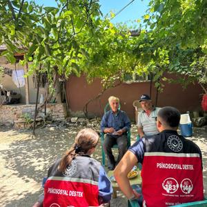 İlimiz Merkez Civler Köyünde Meydana Gelen Yangından Etkilenen Vatandaşlarımızı Ziyaret Ettik - fotoğraf 1