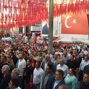 15 Temmuz Demokrasi ve Milli Birlik Yürüyüşü Coşkuyla Gerçekleştirildi - fotoğraf 3