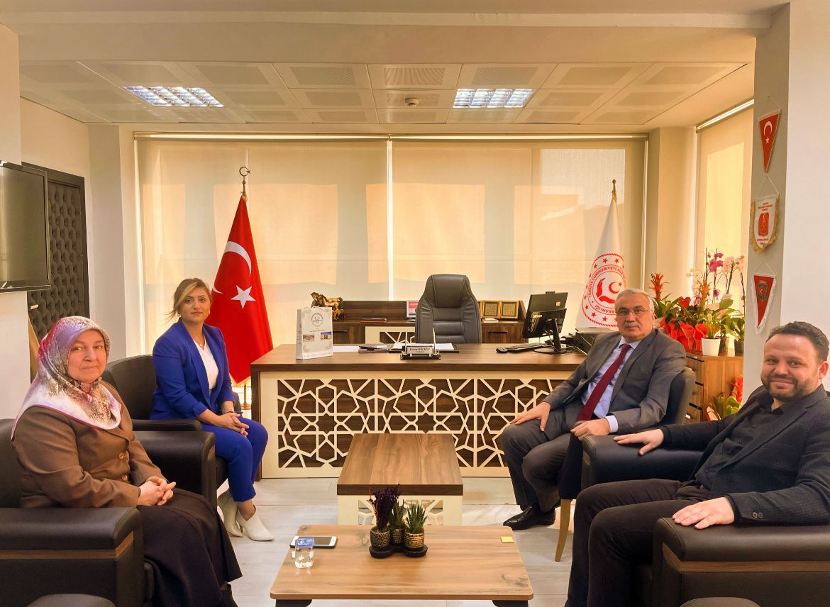 İl Müdürümüz Emine BÖÇKÜN'e Ziyaret 