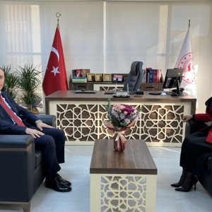 İl Müdürümüz Emine BÖÇKÜN'e  Hayırlı Olsun Ziyareti Gerçekleştirildi - fotoğraf 1
