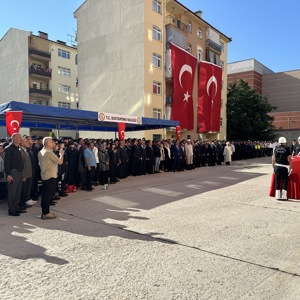 Aziz Şehidimiz Polis Memuru Ahmet Şahan İçin Tören Düzenlendi - fotoğraf 2