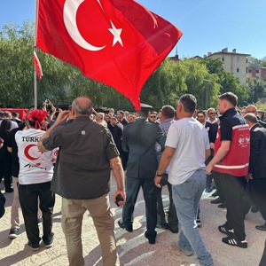 Aziz Şehidimiz Polis Memuru Ahmet Şahan İçin Tören Düzenlendi - fotoğraf 8