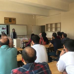 GENÇ İLÇESİNDE ÖĞRETMEN VE VELİLERE AİLE EĞİTİM PROGRAMI (AEP) KAPSAMINDA ” OKUL AİLE İŞBİRLİĞİ” KONULU SEMİNER DÜZENLENDİ - fotoğraf 3