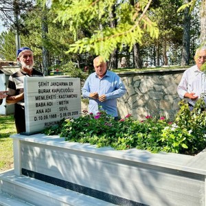 Aziz Şehidimiz Jandarma Er Burak Kapucuoğlu Şehadet Yıldönümünde Dualarla Anıldı - fotoğraf 7