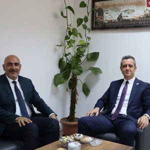 Bingöl Cumhuriyet Başsavcısı Sayın Abdullah SERT İl Müdürümüz Abdulbari AKSOY’ u makamında ziyaret etti. - fotoğraf 1