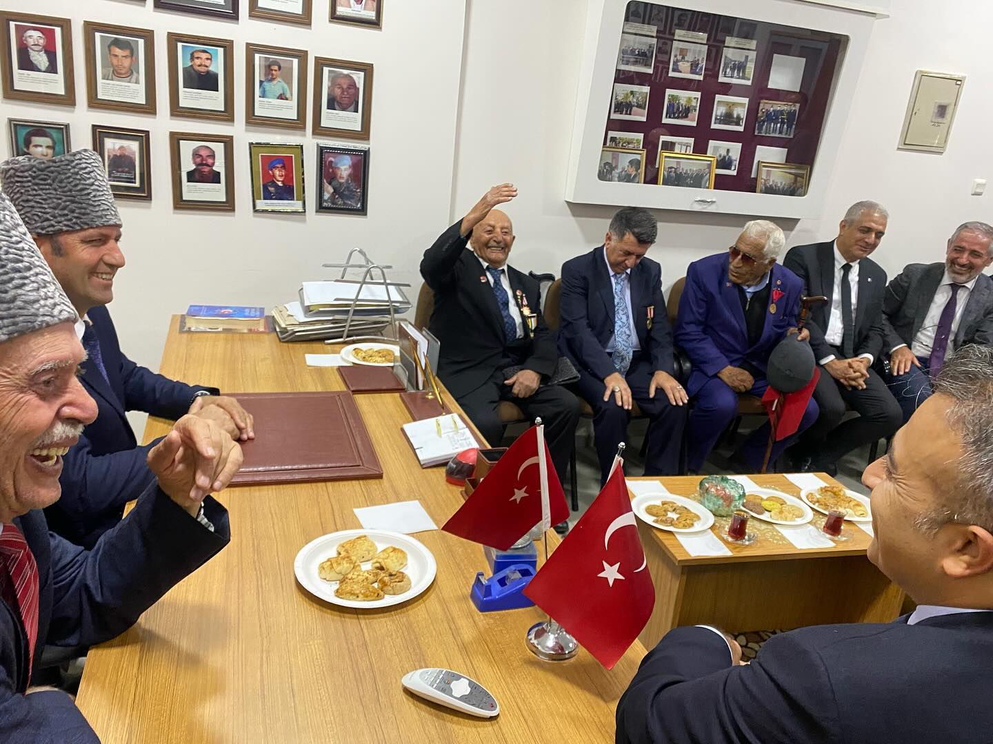 Şehit Yakınları ve Gaziler Yardımlaşma ve Dayanışma Vakfı ziyaretimiz...