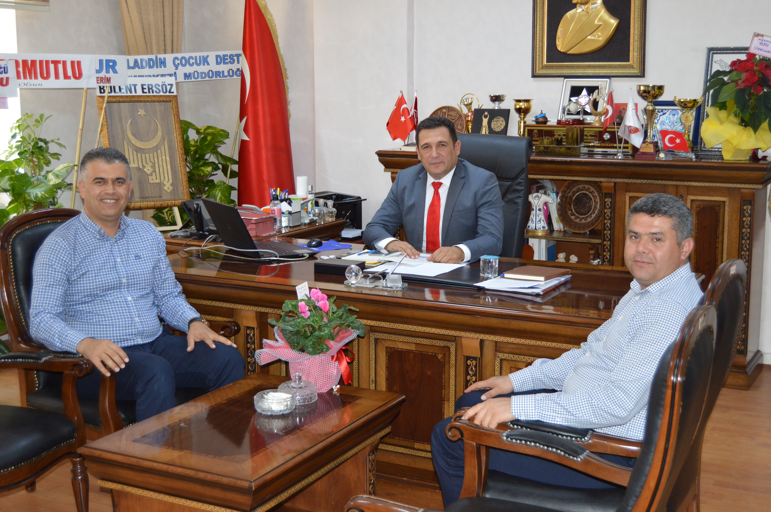 Derebucak Belediye Başkanı Ahmet Kısa İl Müdürümüzü Ziyaret Etti