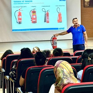 Müdürlüğümüz ve bağlı kuruluşlarımızda görev yapan personellerimize "Afet ve Acil Durum Eğitim ve Tatbikatları" konulu eğitimler gerçekleştirildi. - fotoğraf 1