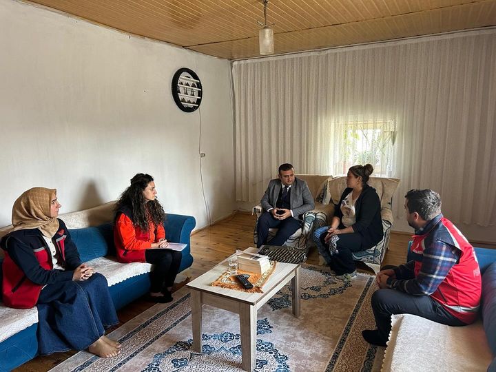 İl Müdürümüzün; SED hizmetinden faydalanan kıymetli ailemize ziyareti...