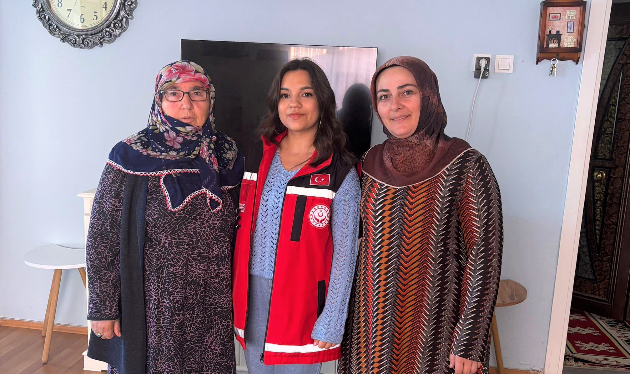 Kahramanlarımız ve Yakınlarıyla Bir Aradayız