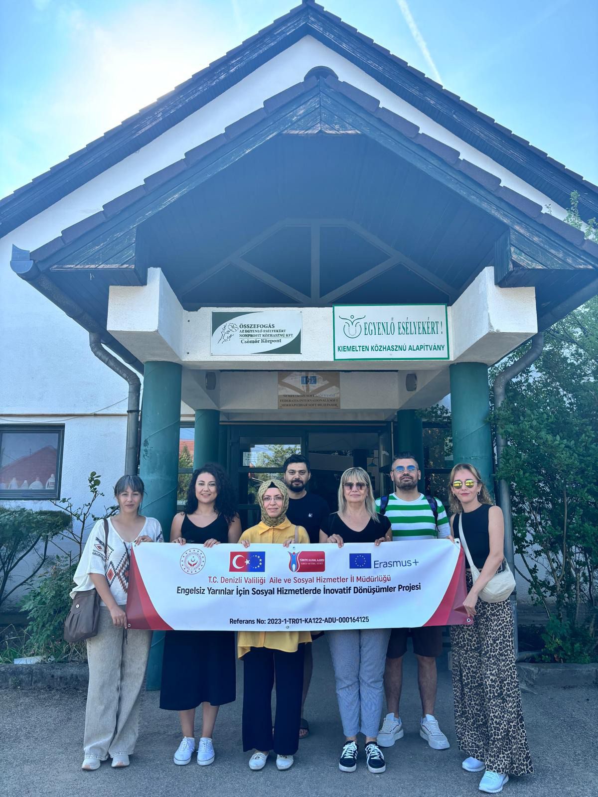 Denizli Aile ve Sosyal Hizmetler İl Müdürlüğü Personeli Macaristan’da Erasmus+ Kapsamında İşbaşı Gözlem Programına Katıldı