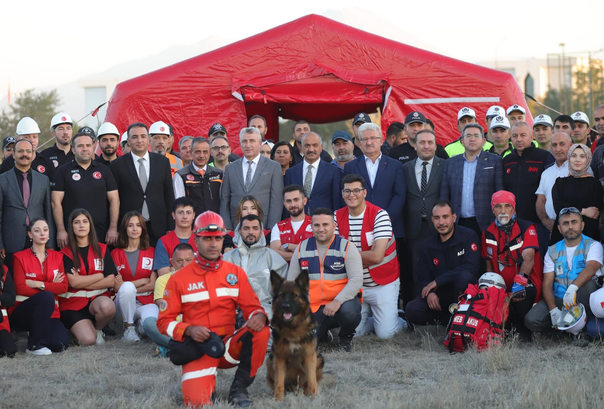 Aksaray Yerel Düzey TAMP Masabaşı ve Saha Tatbikatına Katılım Sağladık.