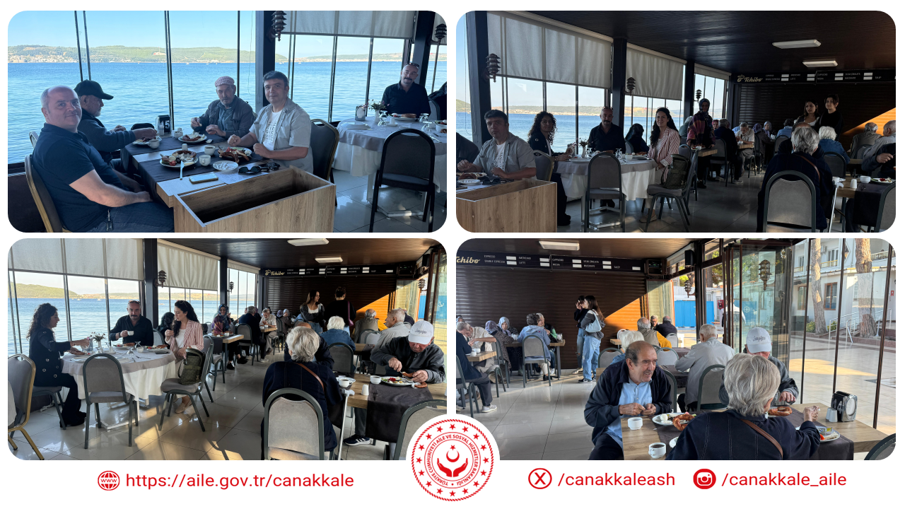 1 Ekim Dünya Yaşlılar Günü Kahvaltı Etkinliği