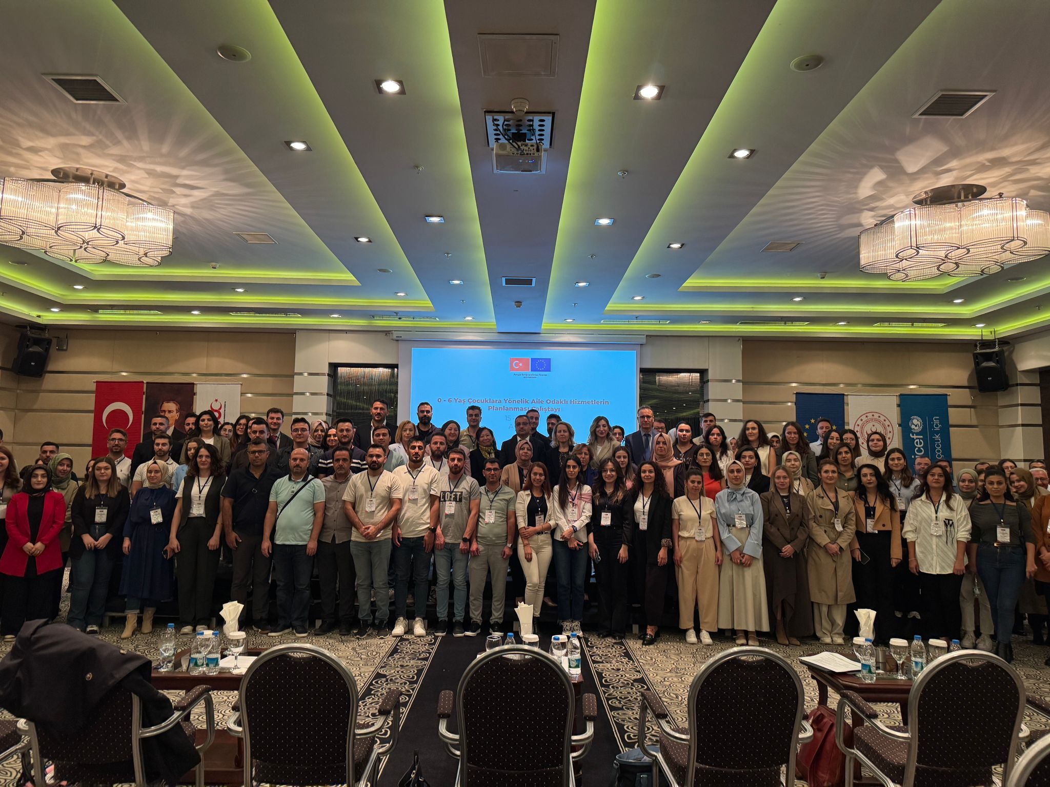 “0-6 Yaş Çocuklara Yönelik Aile Odaklı Hizmetlerin Planlaması Çalıştayı” açılışı gerçekleştirildi.