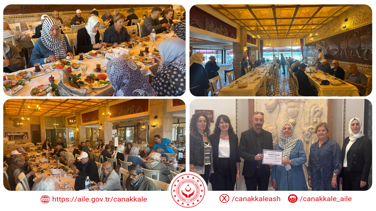 Çanakkale Huzurevi Sakinlerimize, Kansu Ailesi Tarafından Truva Otel’de Kahvaltı İkramı Yapıldı. 