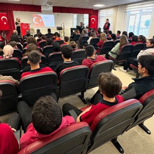 Kahraman Gazilerimiz ve Askerlerimiz Orhan Şaik Gökyay Güzel Sanatlar Lisesi Öğrencilerimizle Buluştu - fotoğraf 1