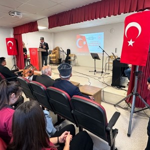 Kahraman Gazilerimiz ve Askerlerimiz Orhan Şaik Gökyay Güzel Sanatlar Lisesi Öğrencilerimizle Buluştu - fotoğraf 4