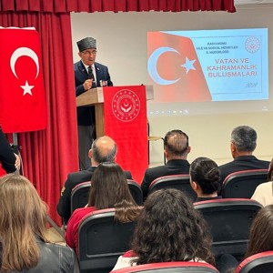 Kahraman Gazilerimiz ve Askerlerimiz Orhan Şaik Gökyay Güzel Sanatlar Lisesi Öğrencilerimizle Buluştu - fotoğraf 8