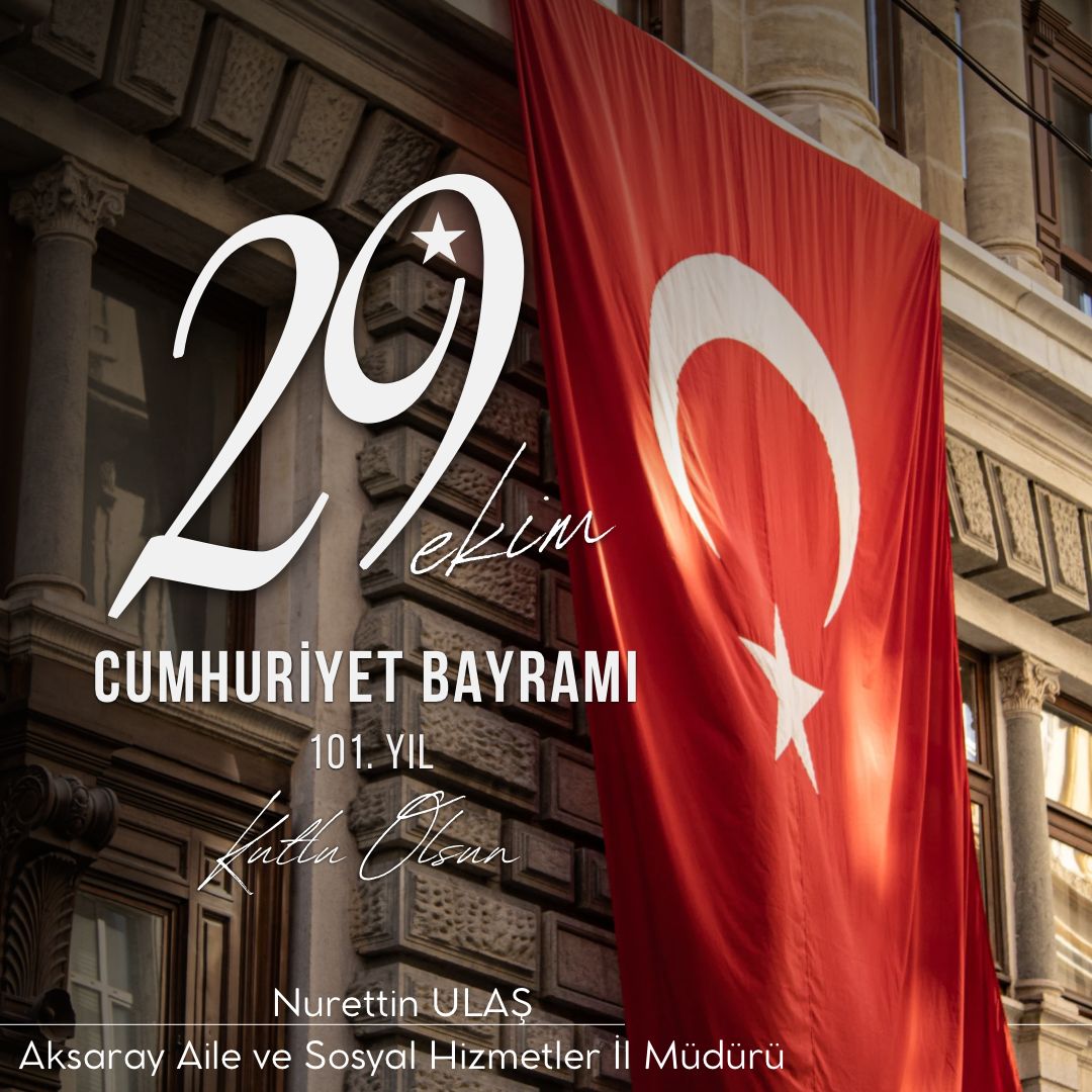 CUMHURİYET BAYRAMIMIZ KUTLU OLSUN!