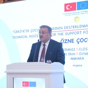 "Türkiye'de Çocuk Haklarının Desteklenmesi için Teknik Yardım Projesi"nin kapanış töreni düzenlendi - fotoğraf 2