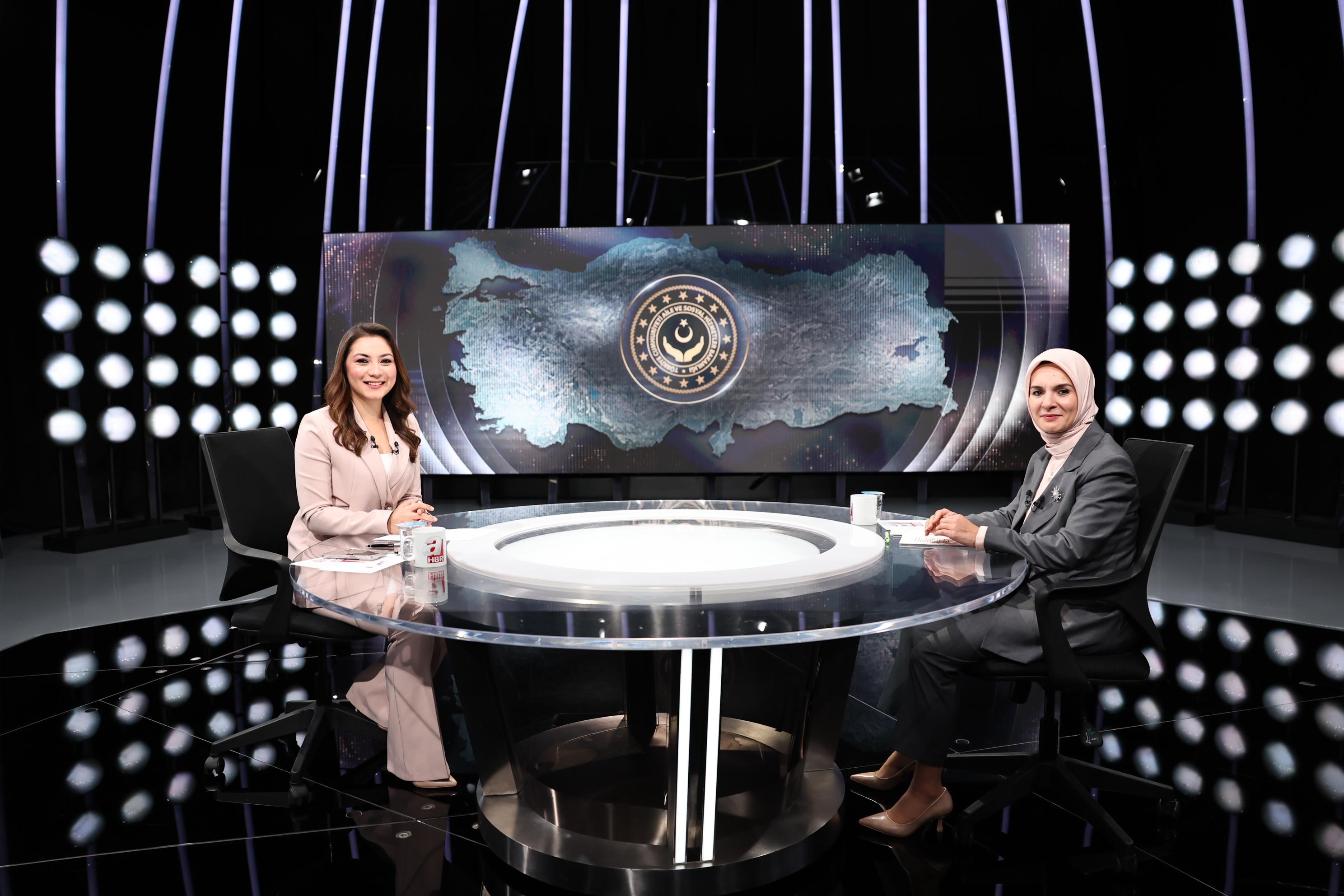 Aile ve Sosyal Hizmetler Bakanımız Göktaş, A Haber Yayınında Gündeme İlişkin Açıklamalarda Bulundu