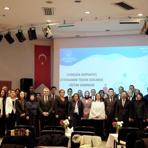 Kamuda Kapsayıcı İstihdamın Teşvik Edilmesine Yönelik Eğitim Semineri Yapıldı - fotoğraf 1