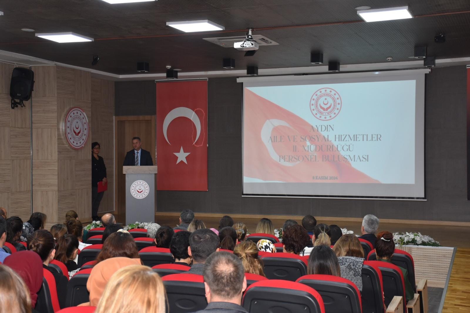 Bakanlığımız Personel Genel Müdür Yardımcımız Volkan ÖZDEDE Personelimizle Bir araya Geldi