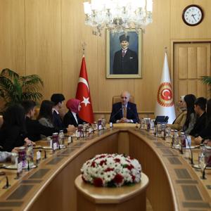 25. Ulusal Çocuk Forumu Sonuç Bildirgesi TBMM Başkanı Kurtulmuş’a takdim edildi - fotoğraf 6