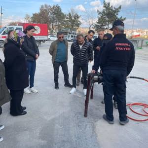 YANGIN SÖNDÜRME EĞİTİMİ SUNGURLU SHM - fotoğraf 1