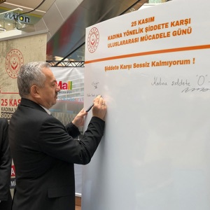 Kadına Yönelik Şiddetle Topyekün Mücadele İçin #BizVarız - fotoğraf 4