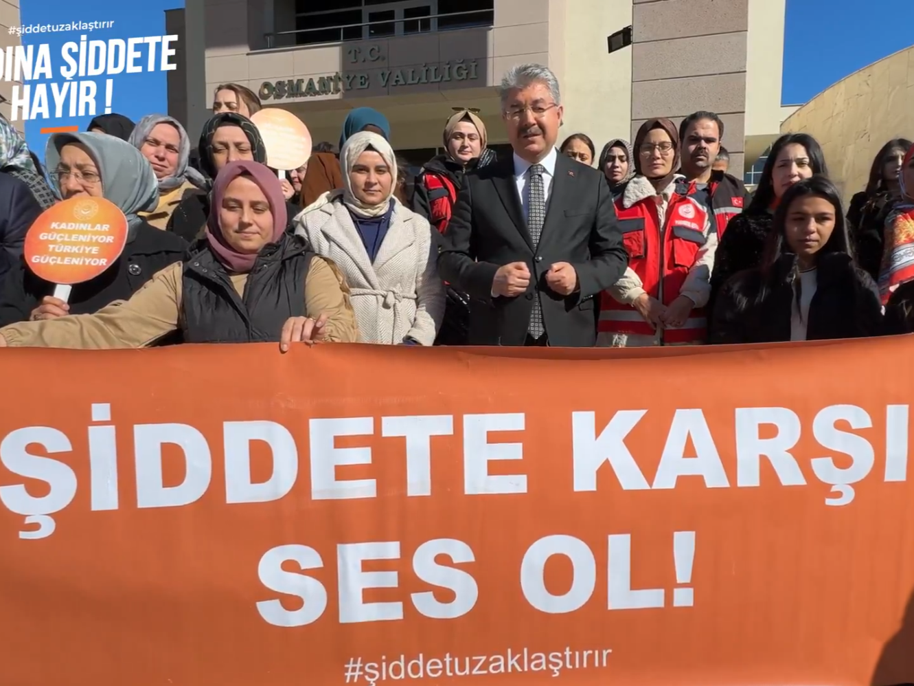 25 Kasım Kadına Yönelik Şiddete Karşı Uluslararası Mücadele Günü  Turuncu Balon Etkinliği