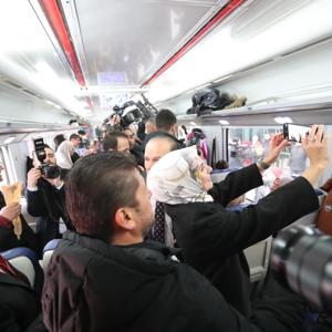 "Turistik Tuz Ekspresi Engelleri Kaldırmak İçin Sefere Çıkıyor Projesi" treni, Ankara'dan uğurlandı - fotoğraf 14