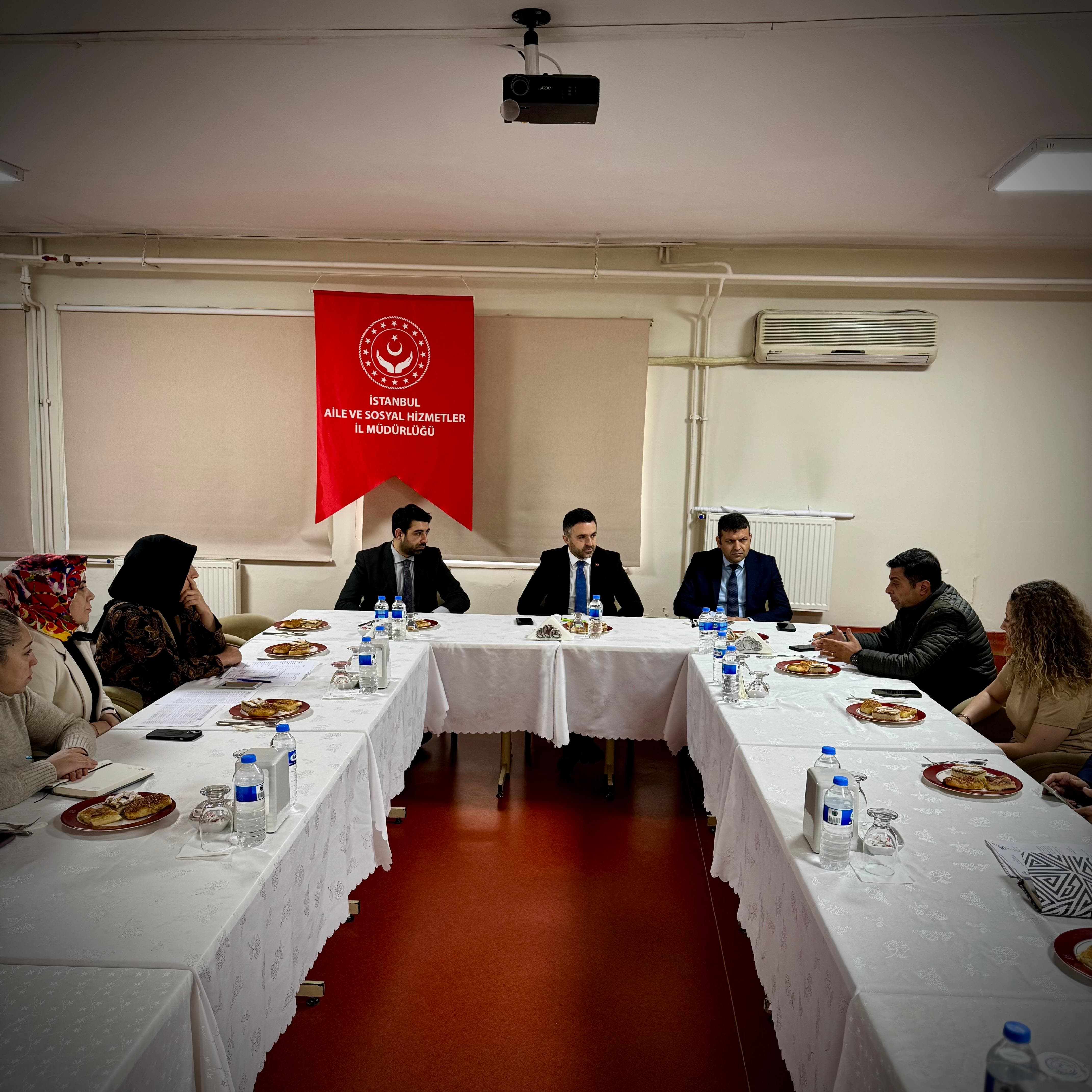 İl Müdürlüğümüze bağlı ve Bahçelievler Kampüsü içerisinde hizmet veren birim ve kuruluşlar ile genel değerlendirme toplantısı yapılmıştır.